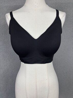 OEAK Women's Black Seamless Bra Adjustable Straps Everyday Wear Size 2XL NWT's